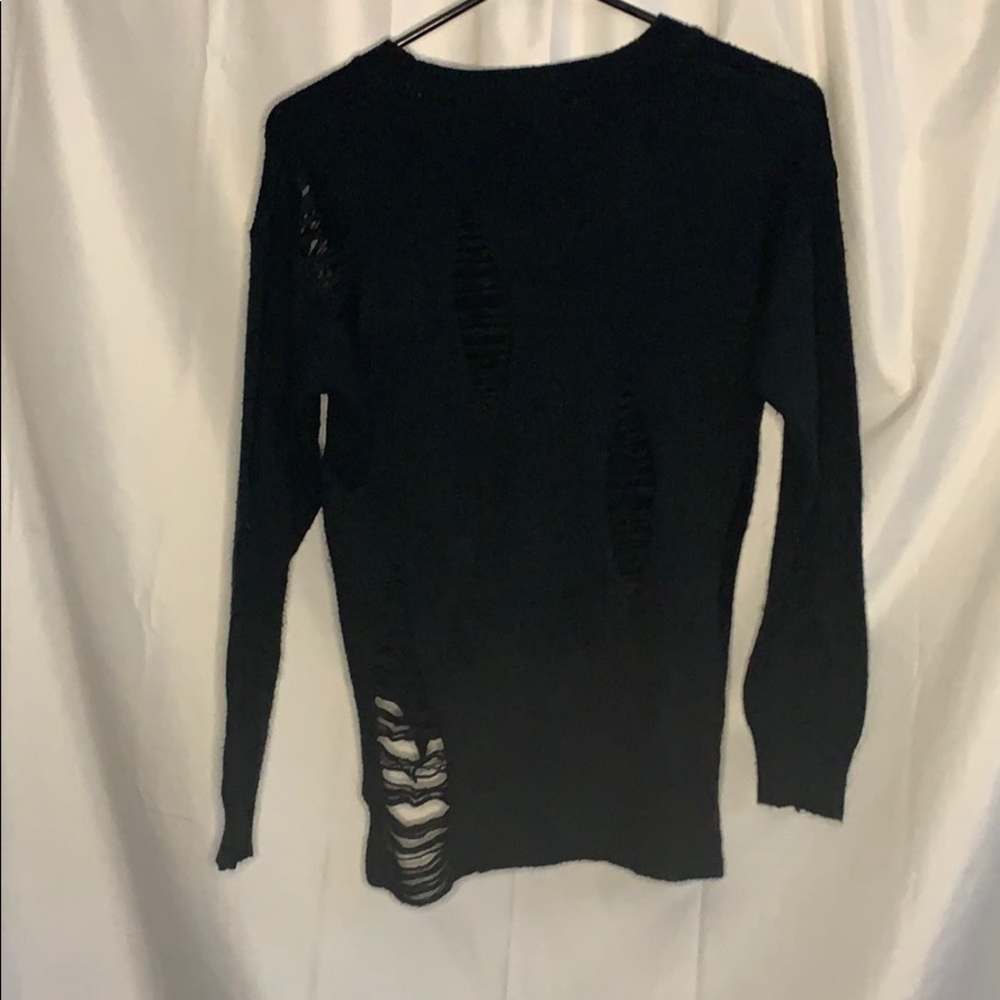 Distressed Sweater - Picture 2 of 2
